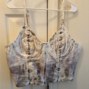 Women's Printed Crop Top